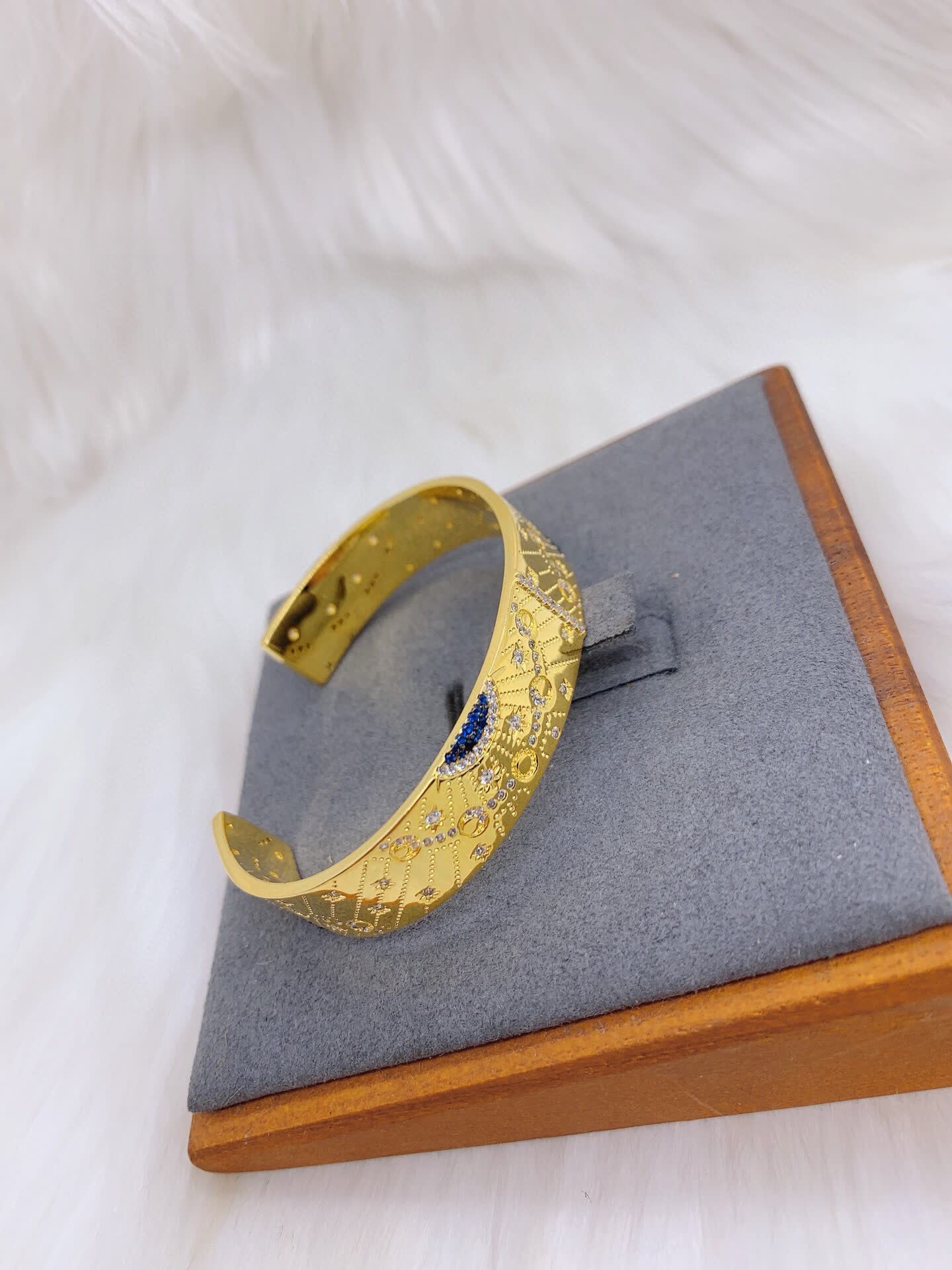APM Monaco Celestial Moon Phase Cuff Bracelet